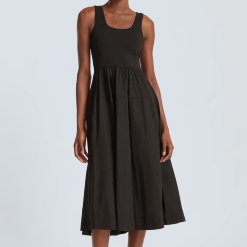EVERLANE Riviera Dress in Black Size S Small